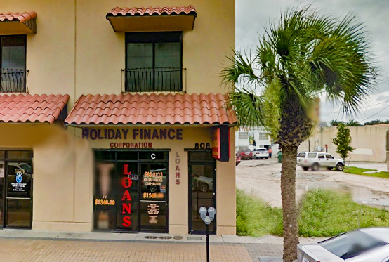 Holiday Finance location in Brownsville, Texas