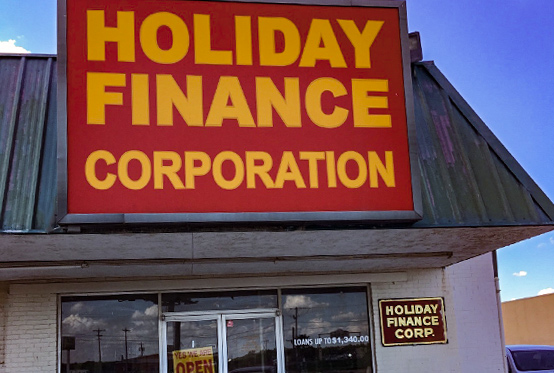 Holiday Finance location in Carrizo Springs, Texas