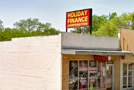 Holiday Finance location in Uvalde, Texas